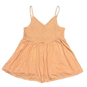 ***SOLD*** Torrid / V-Neck Smocked Babydoll Tank
